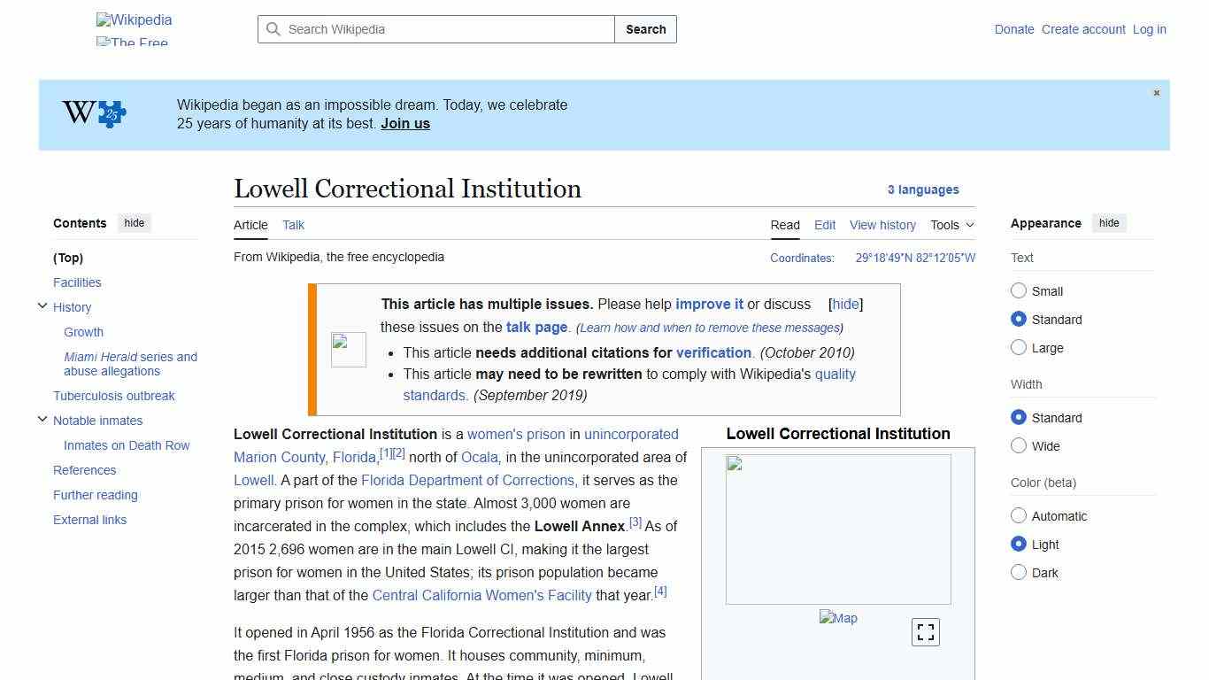 Lowell Correctional Institution - Wikipedia